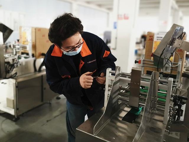 Hefei Luox Yougao Technology Co., Ltd. ligne de production en usine 1