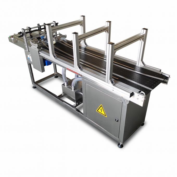 Machine d'alimentation à friction semi-automatisée à vitesse sans pas avec support CIJ 0