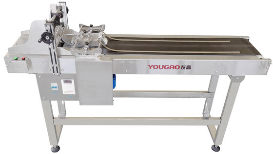 Vitesse sans pas CIJ machine d'alimentation par friction à support semi-automatique