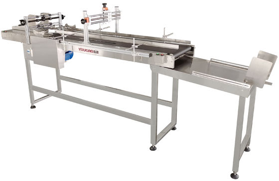 Vitesse sans pas CIJ machine d'alimentation par friction à support semi-automatique