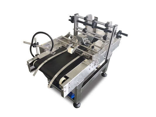 Acier inoxydable 800 mm de longueur de frottement pouch alimentateur avec compteur de capteur