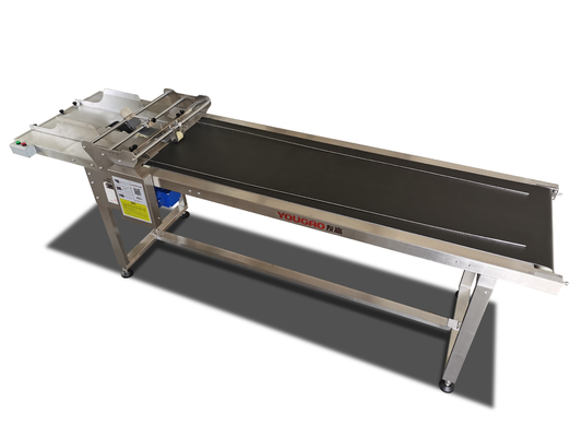 Machine d'alimentation par friction à longueur en acier inoxydable à fréquence variable 2200 mm