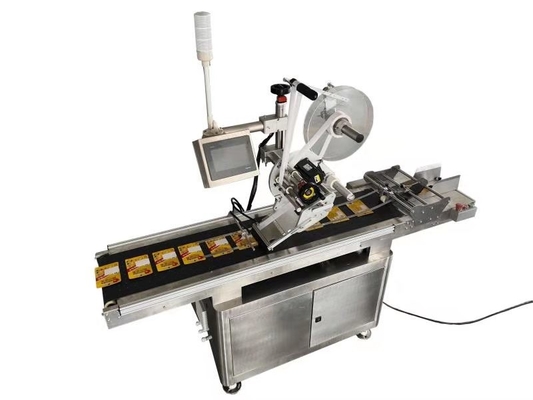 Machine à étiqueter le type de frottement pour la ligne de production médicale