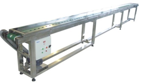 Conveyeur électronique de codage de la date des œufs en acier inoxydable