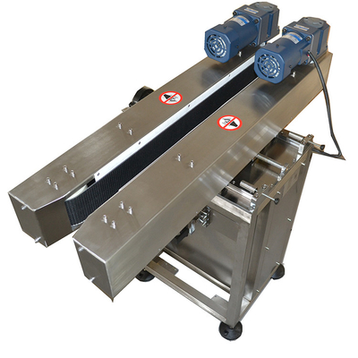 Clamping automatique éliminer les vibrations du convoyeur de codage en bas avec imprimante à jet d'encre
