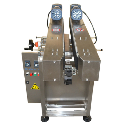 Clamping automatique éliminer les vibrations du convoyeur de codage en bas avec imprimante à jet d'encre