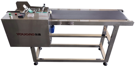 Machine automatique avec compteur à grande vitesse, alimentation par friction à fréquence variable, correspondant à l'imprimante à jet d'encre