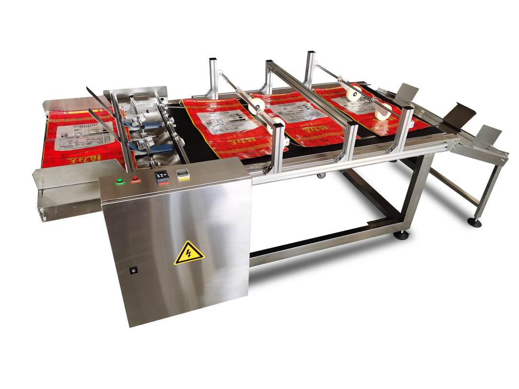 Alimentateur à double frottement de grande taille pour sacs de riz et sacs de céréales de grande taille