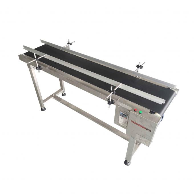 120 W semi-automatique de codage de ceinture d'alimentation pour les bouteilles boîtes de conserve cartons 0